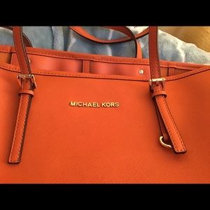 Tote bag/ purse  large orange